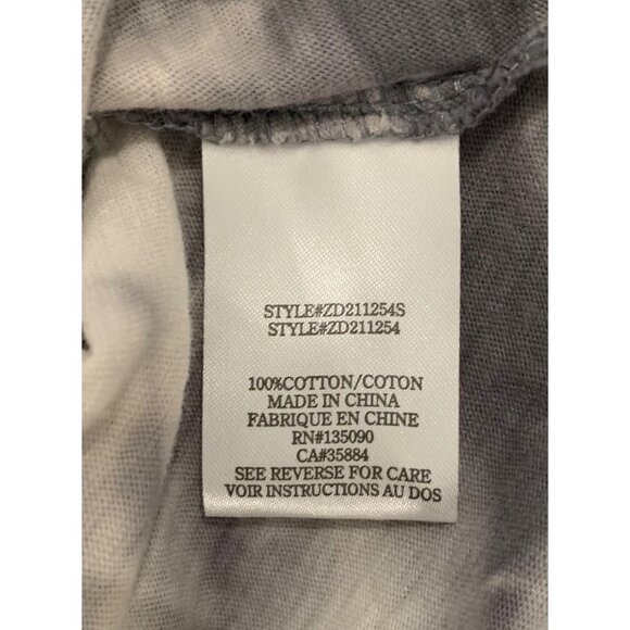 Z SUPPLY REVERIE SPIRAL Grey Charcoal Tie Dye Midi Dress S - Picture 9 of 13